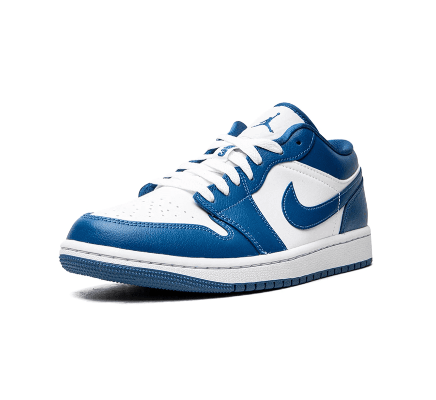Air Jordan 1 Low Marina Blue Seitlich