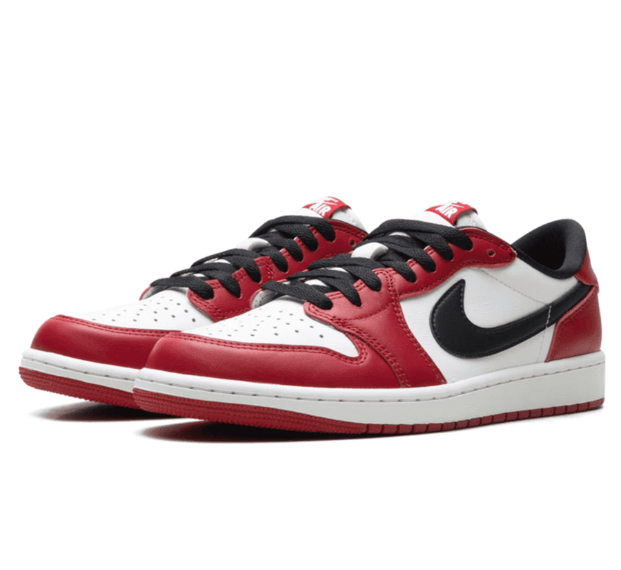 Air Jordan 1 Low OG Chicago - weiß roter Sneaker