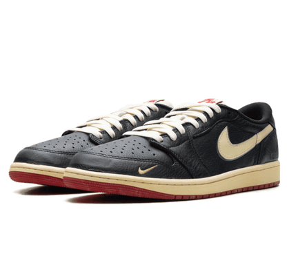 Air Jordan 1 Low OG x Nigel Sylvester ＂Better With Time＂ - schwarzer Sneaker