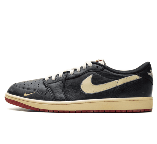 Air Jordan 1 Low OG x Nigel Sylvester ＂Better With Time＂ - schwarzer Sneaker