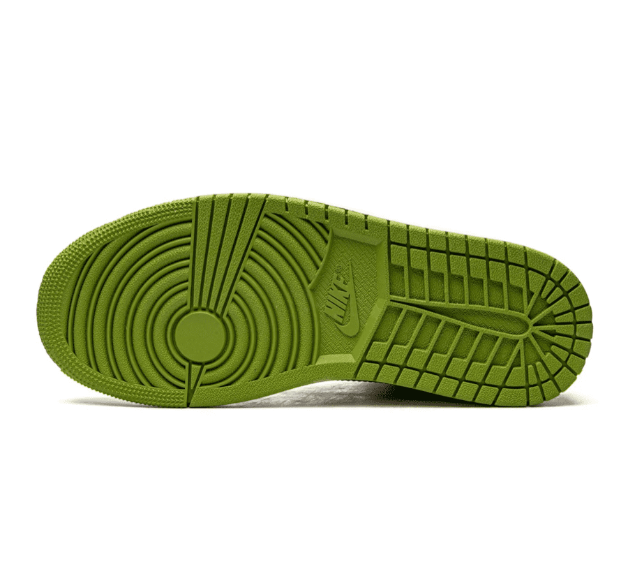 Air Jordan 1 Mid Altitude Green Unten Sohle