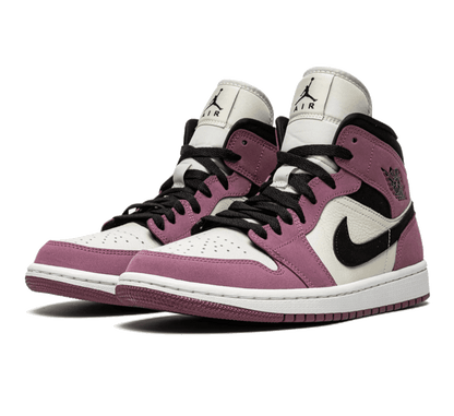 Air Jordan 1 Mid Berry Pink (W)