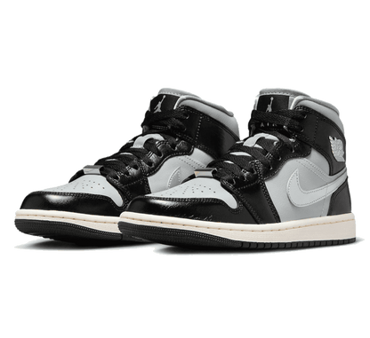 Air Jordan 1 Mid Black Chrome
