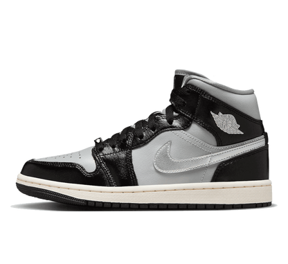 Air Jordan 1 Mid Black Chrome