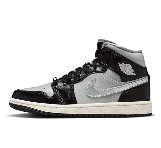 Air Jordan 1 Mid Black Chrome