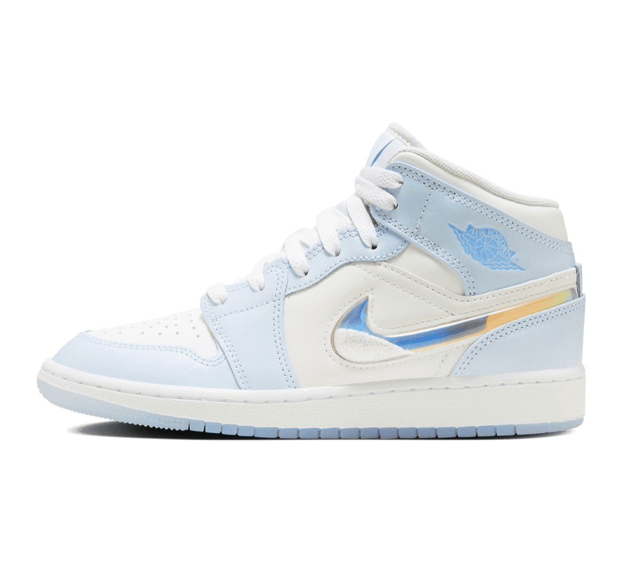 Air Jordan 1 Mid Glitter Swoosh