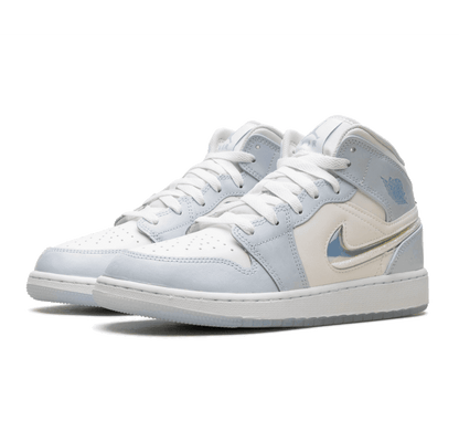 Air Jordan 1 Mid Glitter Swoosh