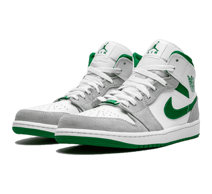 Air Jordan 1 Mid Green Grey