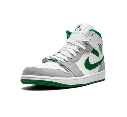 Air Jordan 1 Mid Green Grey