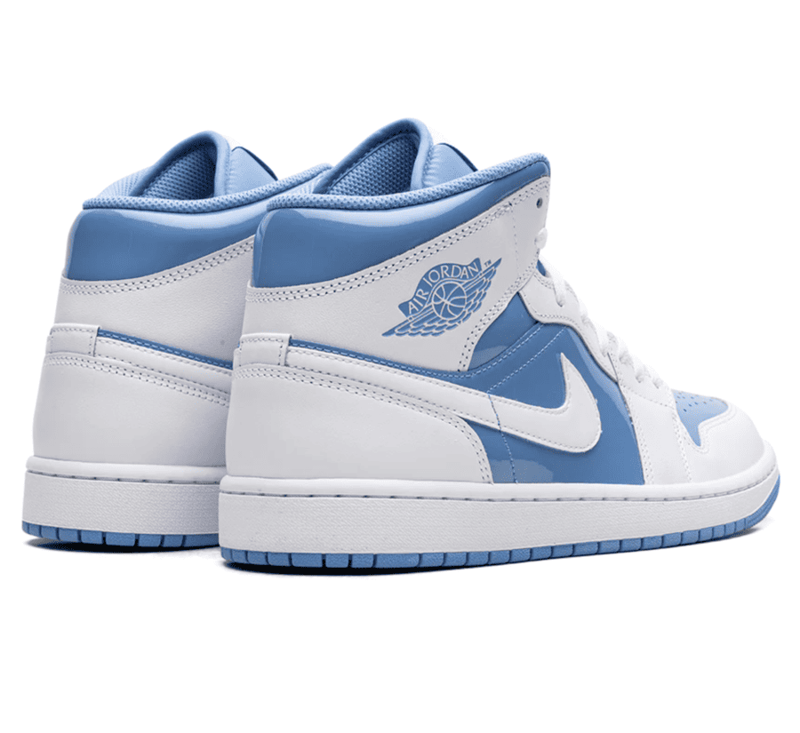 Air Jordan 1 Mid Legend Blue - weiß blauer Sneaker