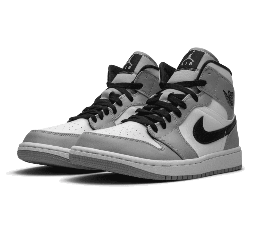 Air Jordan 1 Mid Light Smoke Grey