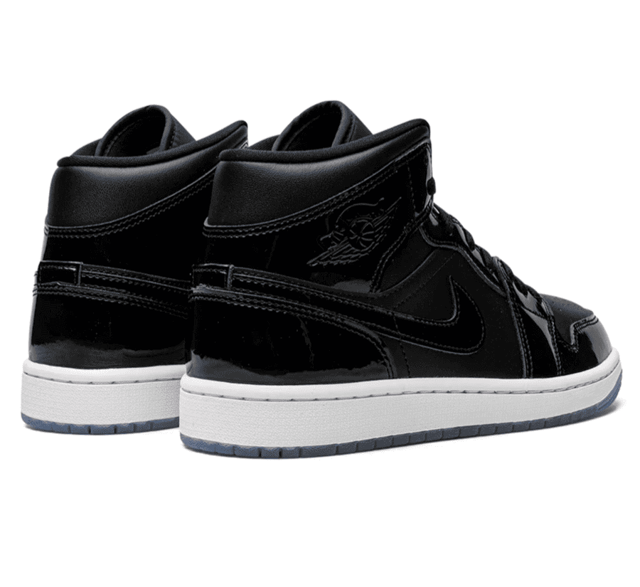 Air Jordan 1 Mid Space Jam - schwarzer Sneaker