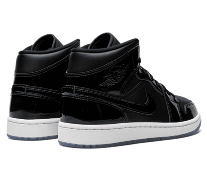 Air Jordan 1 Mid Space Jam - schwarzer Sneaker