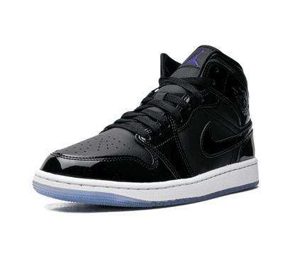 Air Jordan 1 Mid Space Jam - schwarzer Sneaker