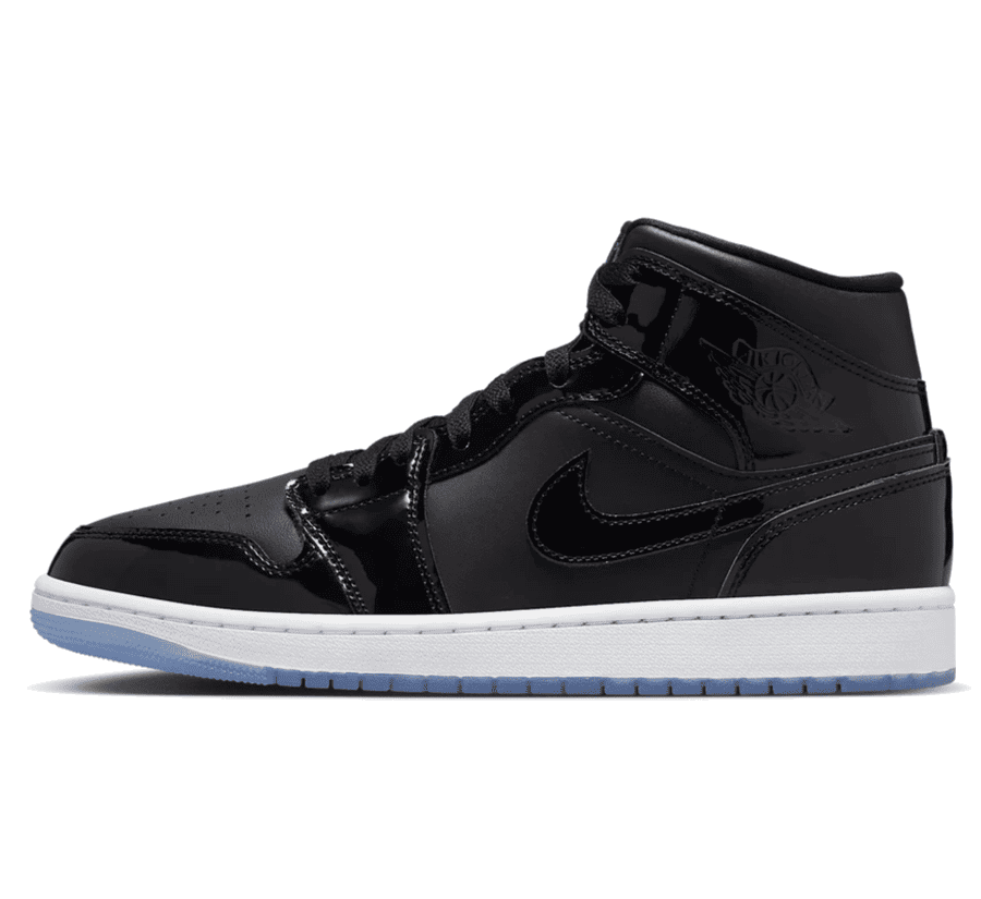 Air Jordan 1 Mid Space Jam - schwarzer Sneaker