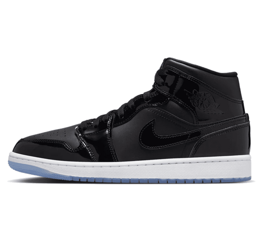 Air Jordan 1 Mid Space Jam - schwarzer Sneaker