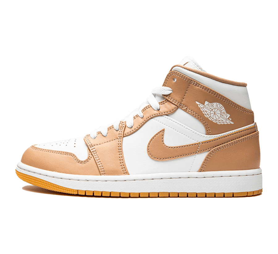 Air Jordan 1 Mid Tan Gum