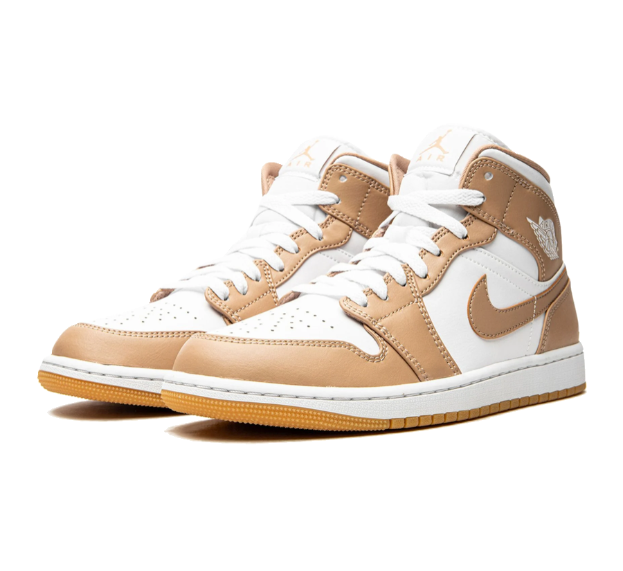 Air Jordan 1 Mid Tan Gum