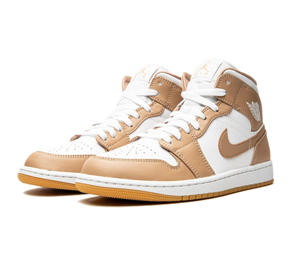 Air Jordan 1 Mid Tan Gum