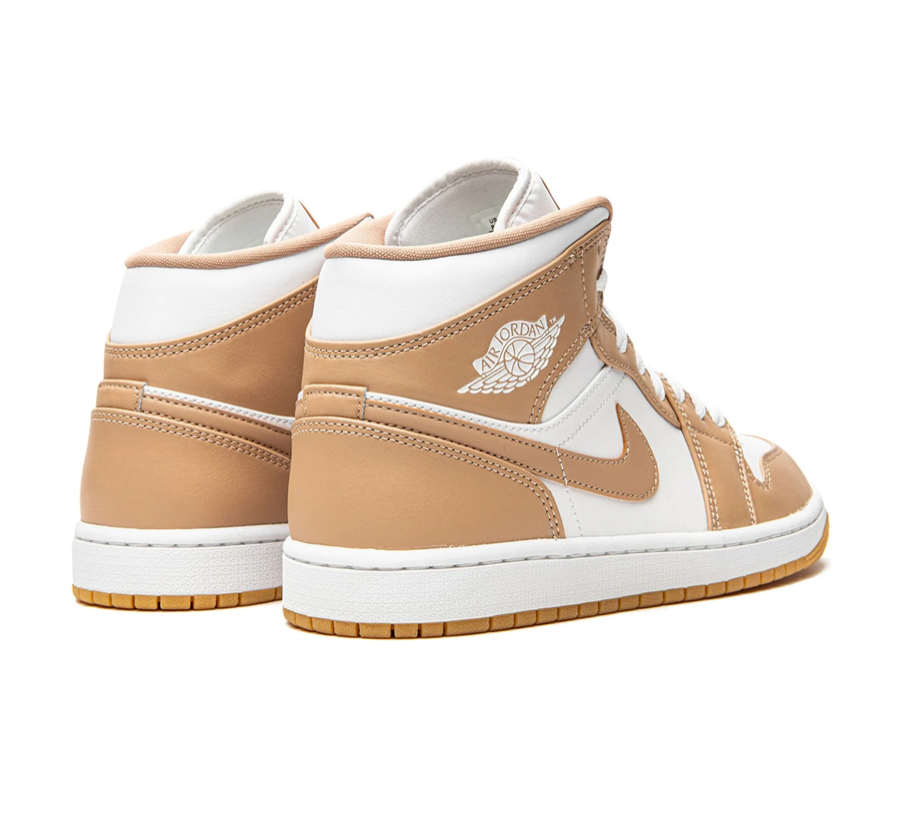 Air Jordan 1 Mid Tan Gum