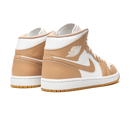 Air Jordan 1 Mid Tan Gum