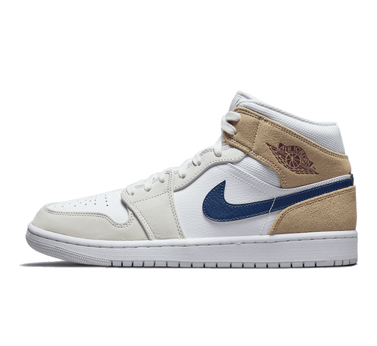 Air Jordan 1 Mid Tan Suede