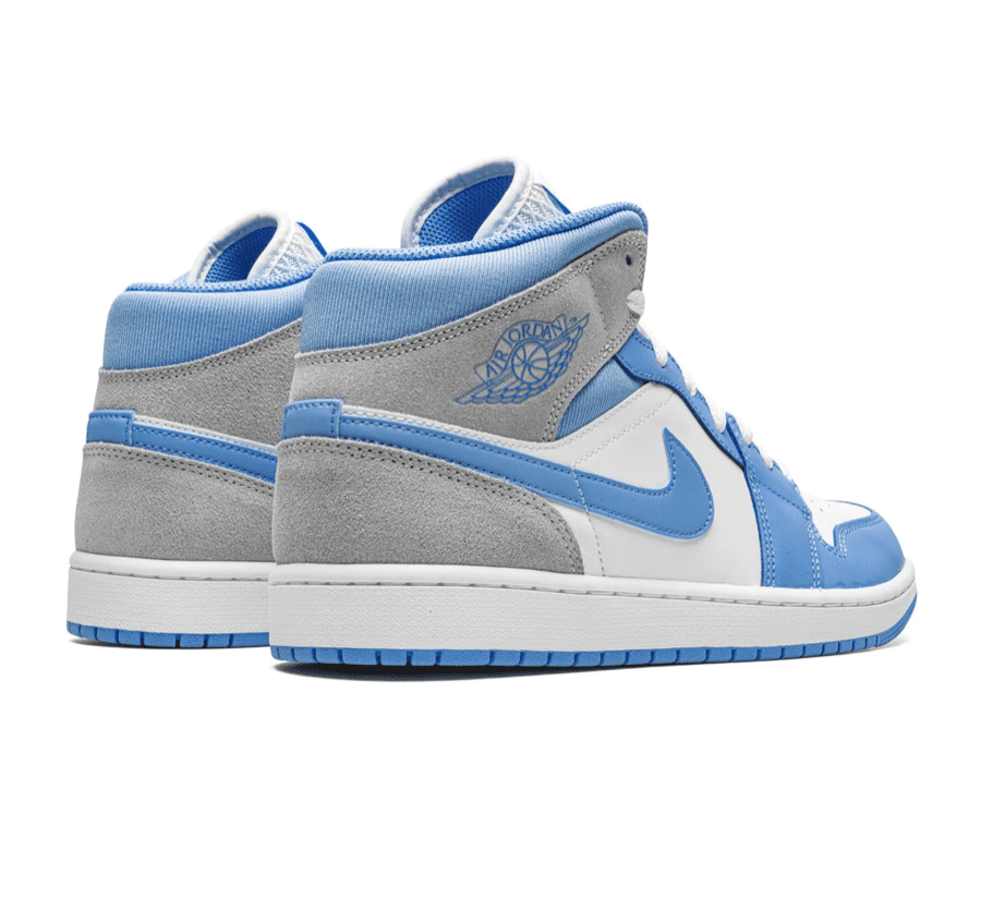 Air Jordan 1 Mid University Blue Grey