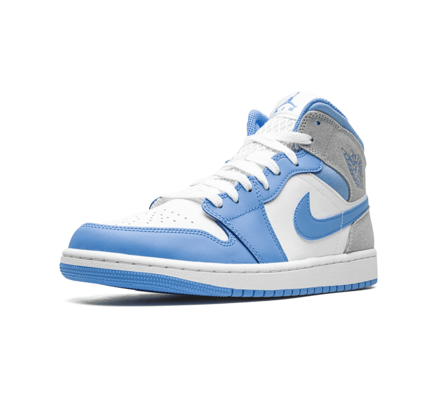 Air Jordan 1 Mid University Blue Grey