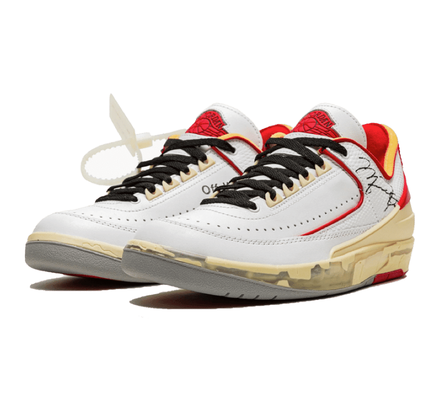 Air Jordan 2 Low SP x Off-White 'White Red'