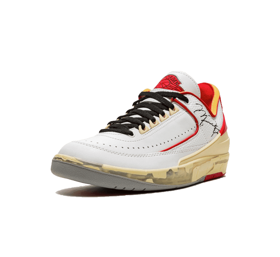 Air Jordan 2 Low SP x Off-White 'White Red'
