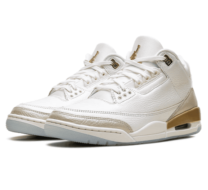 Air Jordan 3 Champagne And Oysters (W) - weiß beiger Sneaker