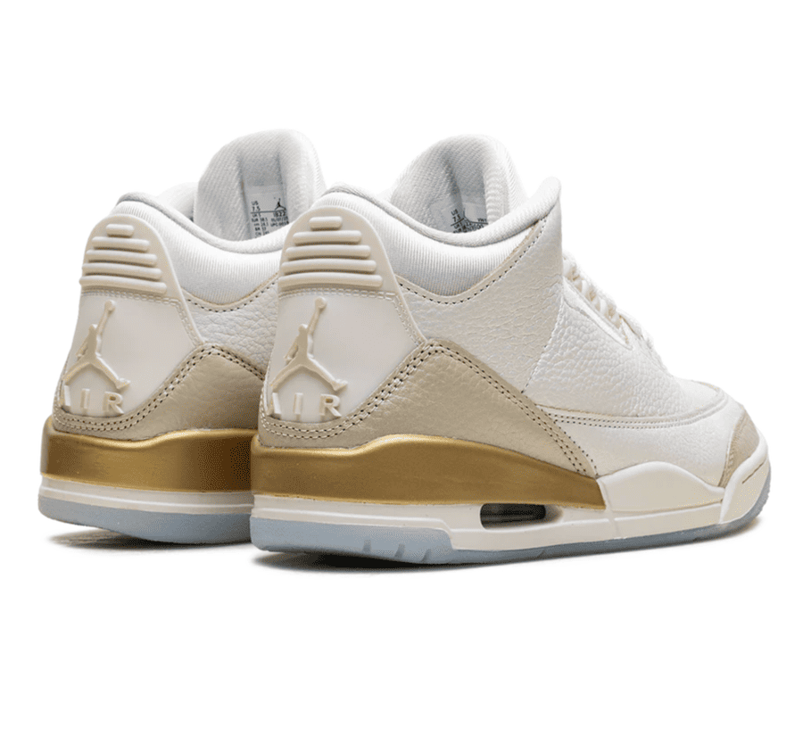 Air Jordan 3 Champagne And Oysters (W) - weiß beiger Sneaker
