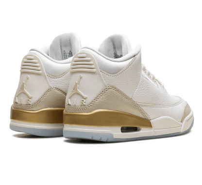 Air Jordan 3 Champagne And Oysters (W) - weiß beiger Sneaker