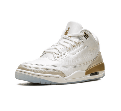 Air Jordan 3 Champagne And Oysters (W) - weiß beiger Sneaker