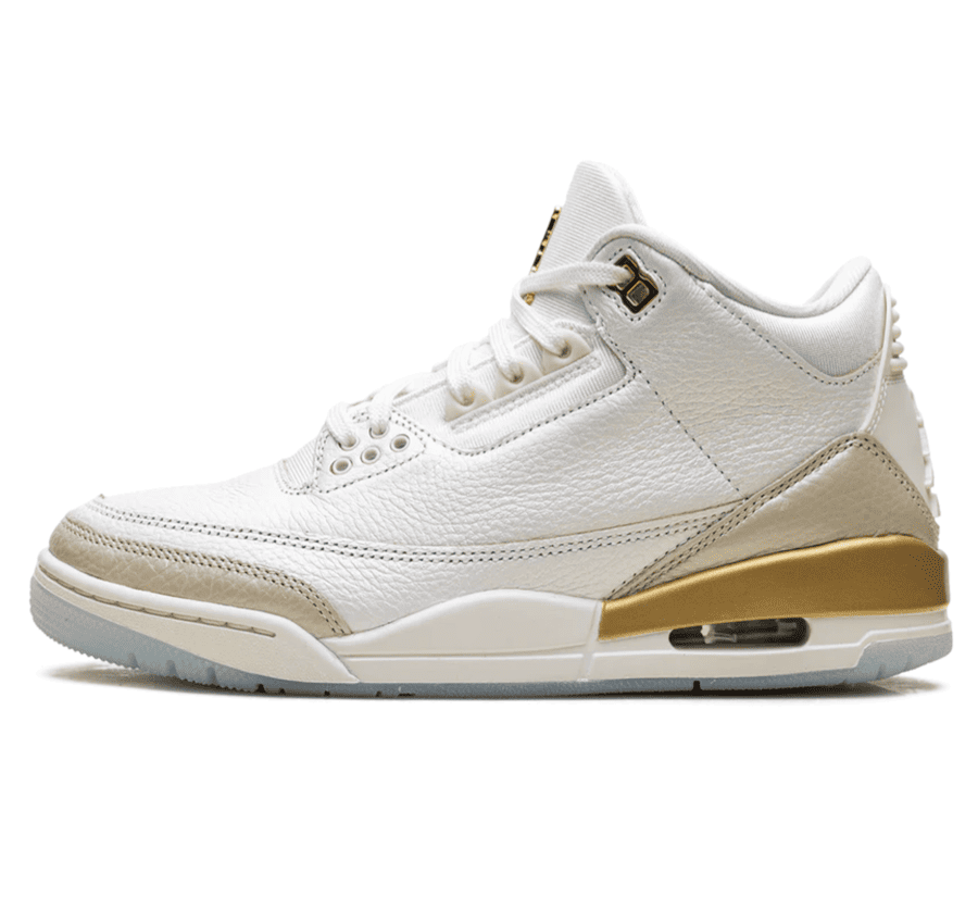 Air Jordan 3 Champagne And Oysters (W) - weiß beiger Sneaker