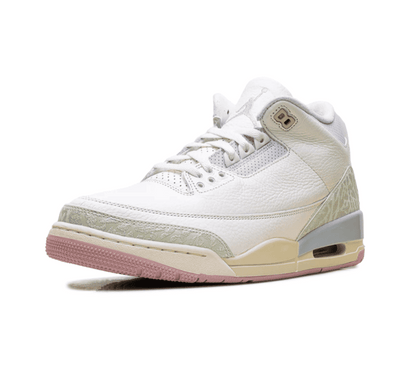 Air Jordan 3 Spring Is In The Air einzelner Sneaker seitlich