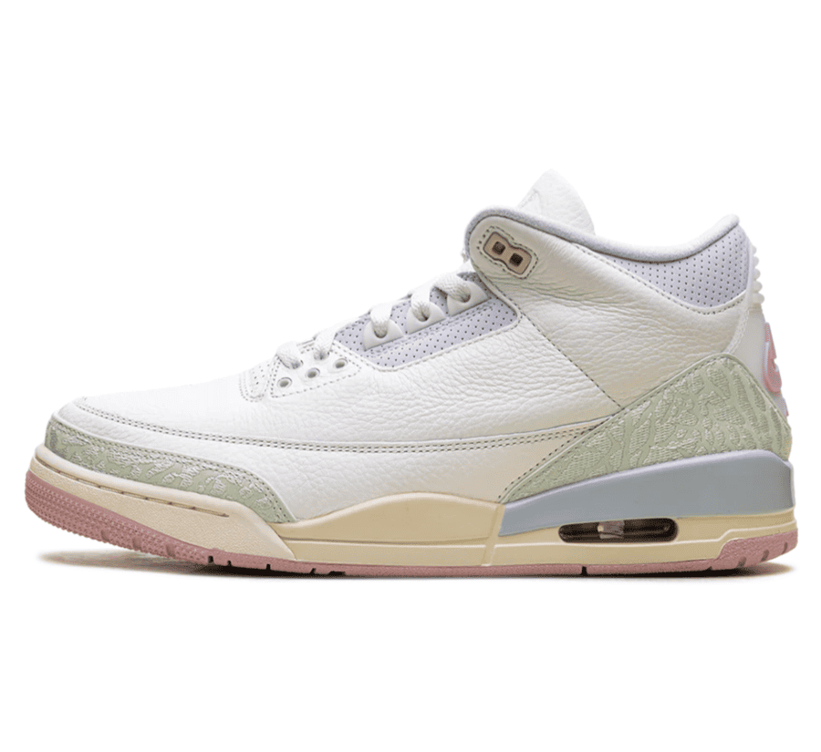 Air Jordan 3 Spring Is In The Air Sneaker Paar vorne Perspective