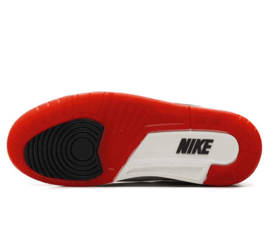 Air Jordan 3 World’s Best Dad Outsole unten mit klassischer Air Jordan 3 Gummiaußensohle