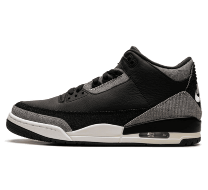 Air Jordan 3 x Levi’s Black Denim Sneaker Paar vorne Perspective