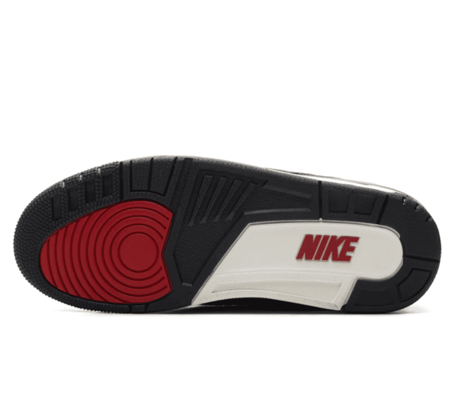 Air Jordan 3 x Levi’s Indigo Blue Outsole Gummisohle Profil