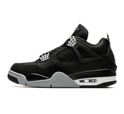 Air Jordan 4 Black Canvas