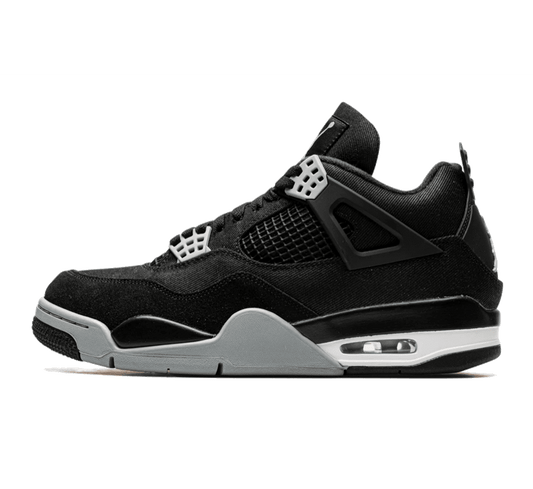 Air Jordan 4 Black Canvas