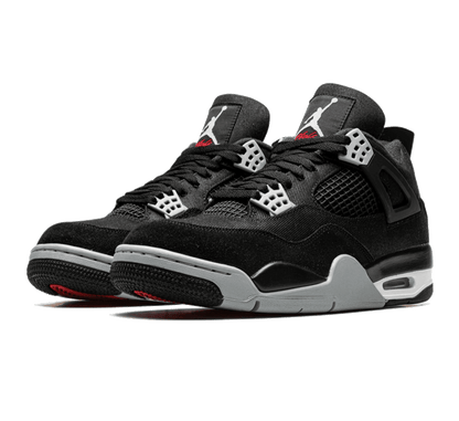 Air Jordan 4 Black Canvas