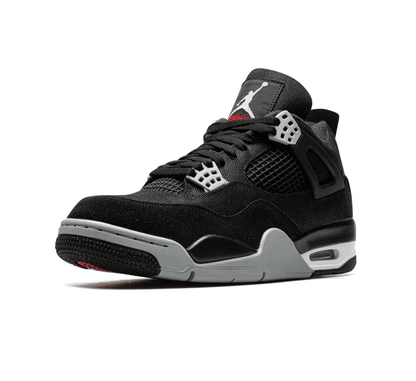 Air Jordan 4 Black Canvas