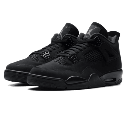 Air Jordan 4 Black Cat - schwarzer Sneaker
