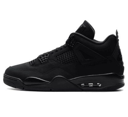 Air Jordan 4 Black Cat - schwarzer Sneaker