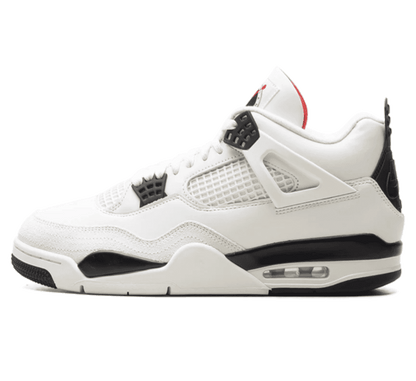 Air Jordan 4 Flight Club - weiß schwarzer Sneaker