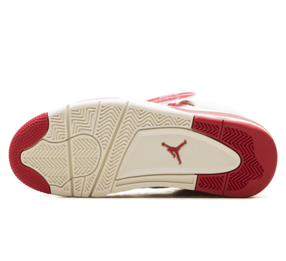 Air Jordan 4 Valentine's Day (W) - weiß roter Sneaker