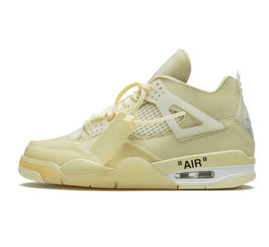 Air Jordan 4 x Off-White Sail