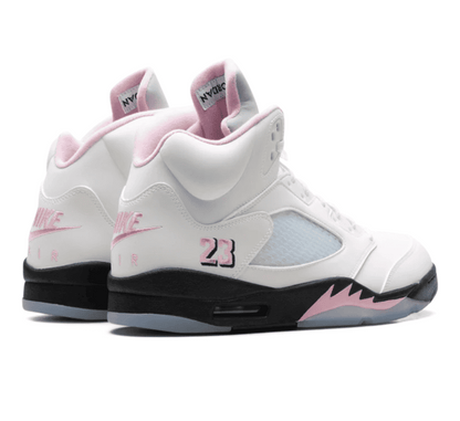 Air Jordan 5 Medium Soft Pink - weiß pinker Sneaker